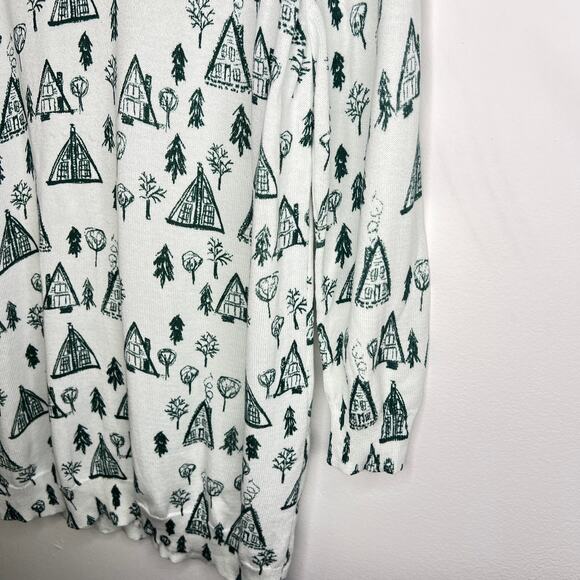 Womans ModCloth Log Cabin Holiday Sweater Size 1X - Picture 6 of 11